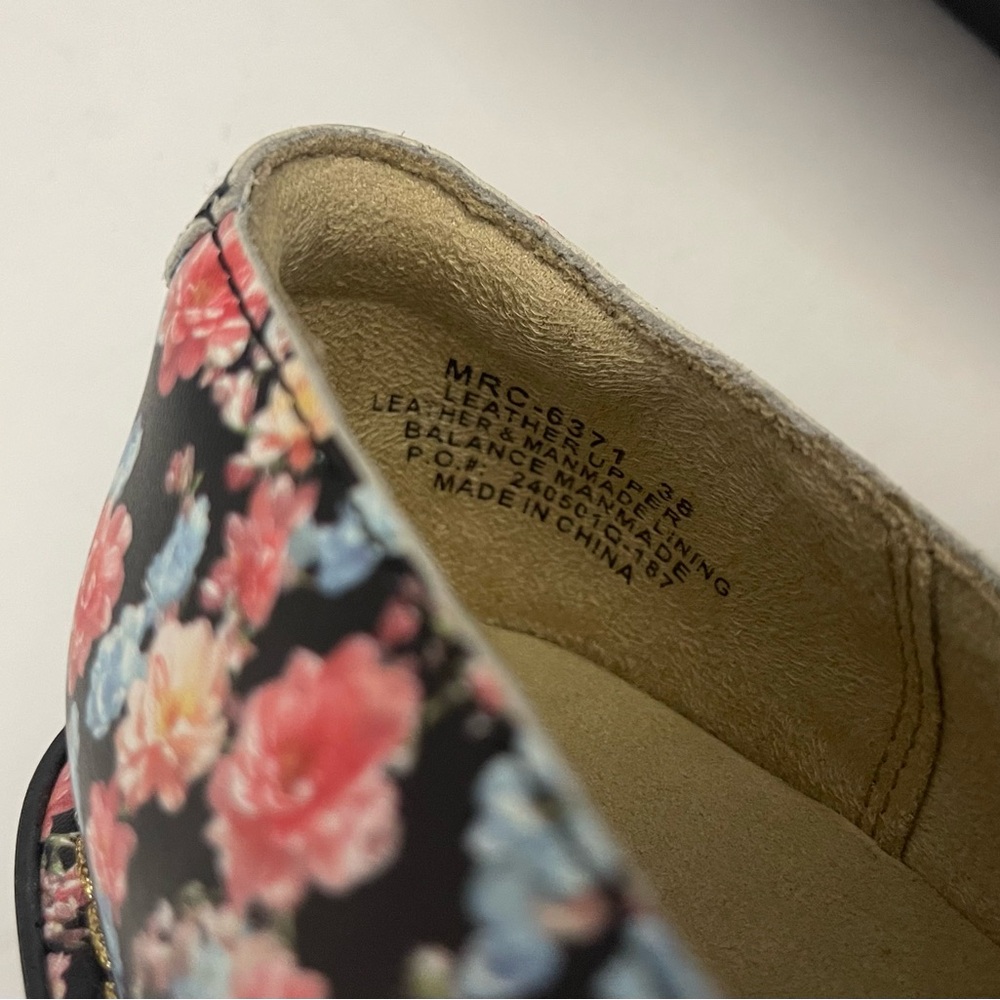 Alegria Leather Adjustable Slip-On Mary Janes Marcy Size - Picture 6 of 6